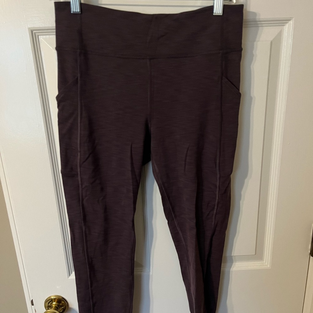 Heathered Purple Lululemon Leggings